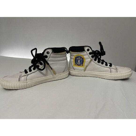 Size 6 Mens- VANS NASA x Sk8- 46 MTE DX High Space Voyager Tr White/ Marshmallow - Picture 6 of 9